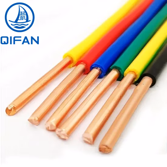 450/750V 2.5mm2 4mm2 6mm2 10mm2 16mm2 Multicore Copper Wire PVC Electrical Wire Flexible Wire and Cable Building Wire H07V-K